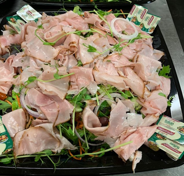 Large Meat Catering Salads 